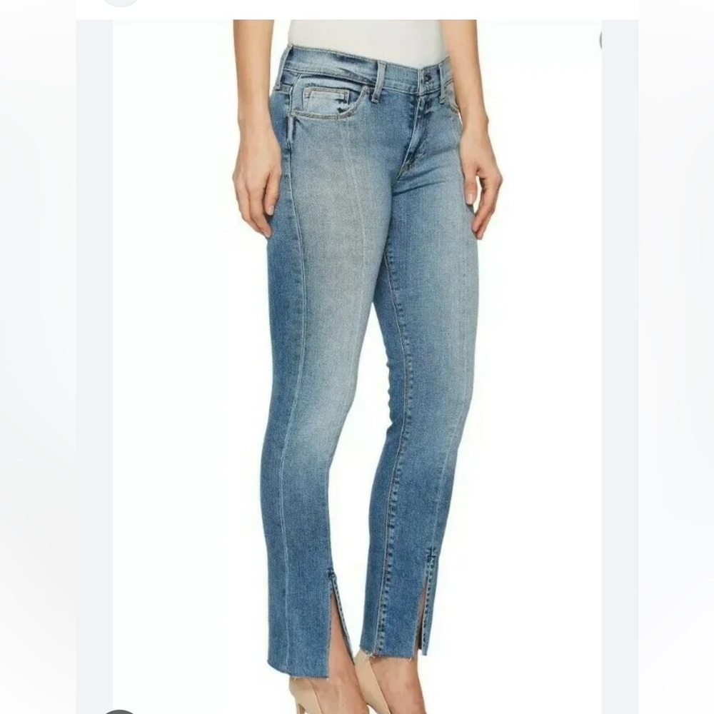 NWOT Hudson | Nico Midrise Ankle Straight w/ Slit Color: Moxi size 24